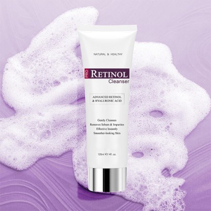 Nourishing Moisturizing Gentle Cleansing Smoothing Retinol Face Cleanser