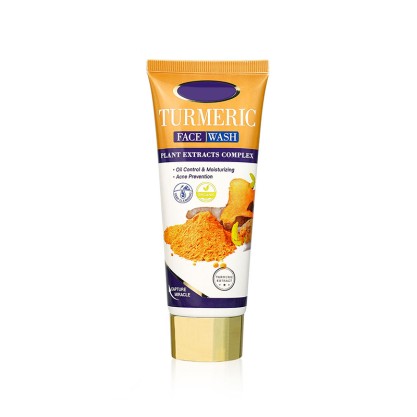 Natural Skin Care Turmeric Face Wash with Centella Asiatica Extract Moisturizing Oil Control