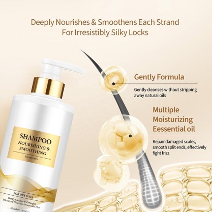 Gently Cleansing Repair Hair-Damage Conditioner Shampoo