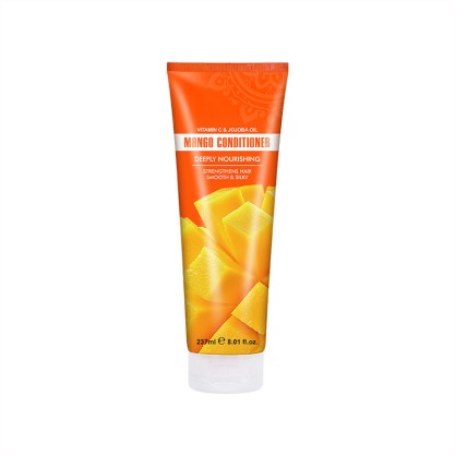 Deeply Nourishing Mango Hair Conditioner Vitamin C Jojoba Oil Repair Damage Smooth Strengthen
