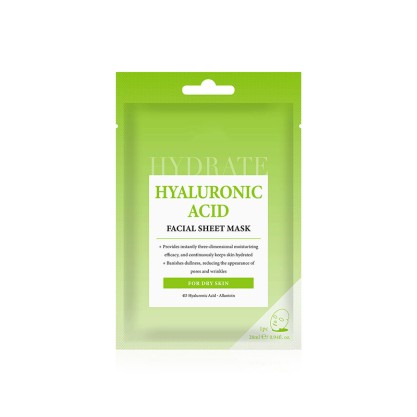 Layered Hydrating Hyaluronic Acid Facial Mask Sheet