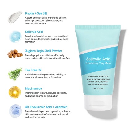 Effectively Exfoliating Pore Tightening Moisturizing Salicylic Acid Mask Effectively Exfoliating Pore Tightening Moisturizing Salicylic Acid Mask