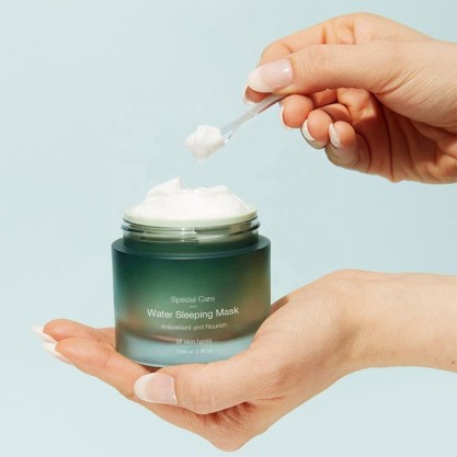 Whitening Green Tea Anti-Puffiness Collagen Firming Sleeping Mask Whitening Green Tea Anti-Puffiness Collagen Firming Sleeping Mask