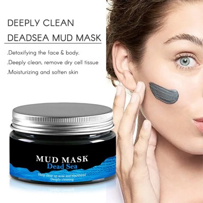 Pure Dead Sea Mud Mask Clean Pores Nourish Firm Skin Pure Dead Sea Mud Mask Clean Pores Nourish Firm Skin